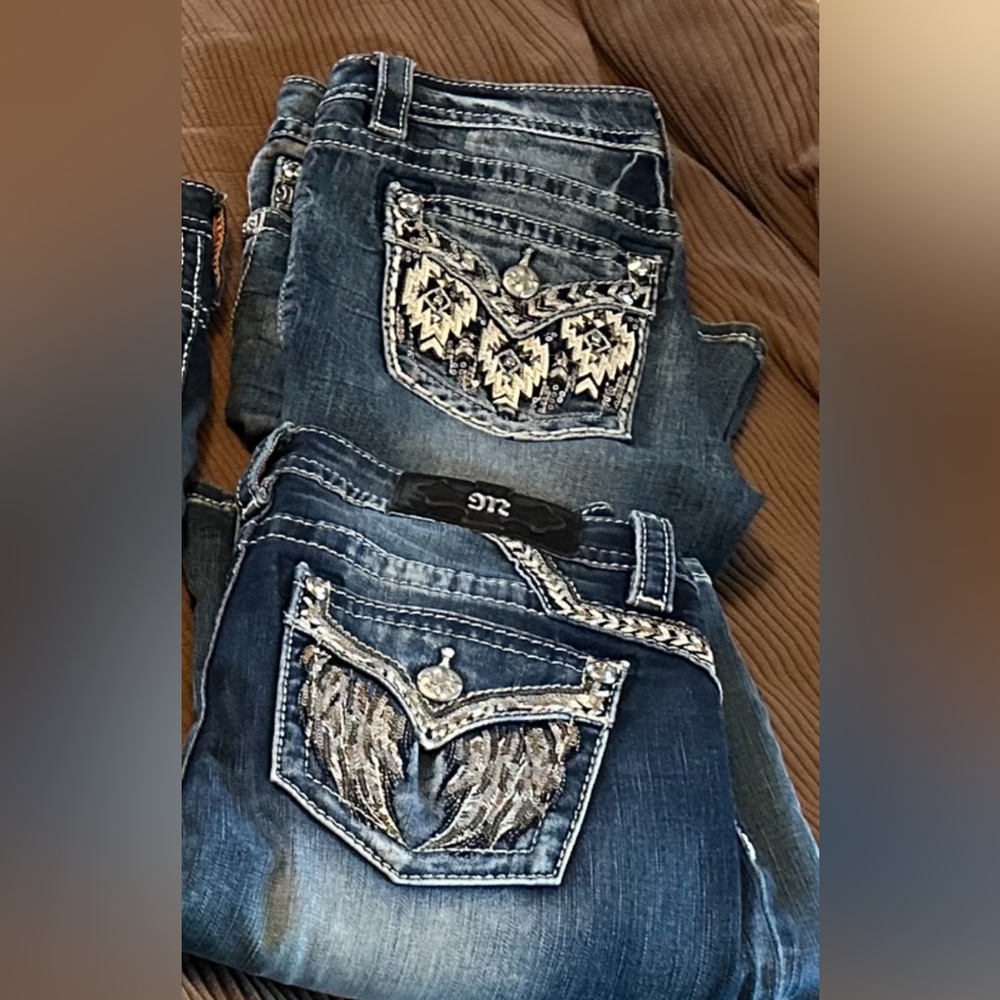 Miss Me Jeans 26/34 Chloe Boot Cut $45 each